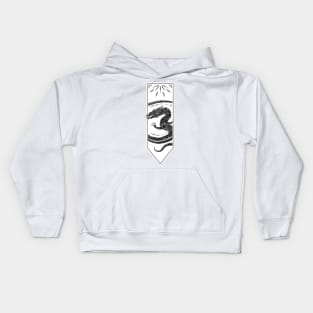 Dragon black Kids Hoodie